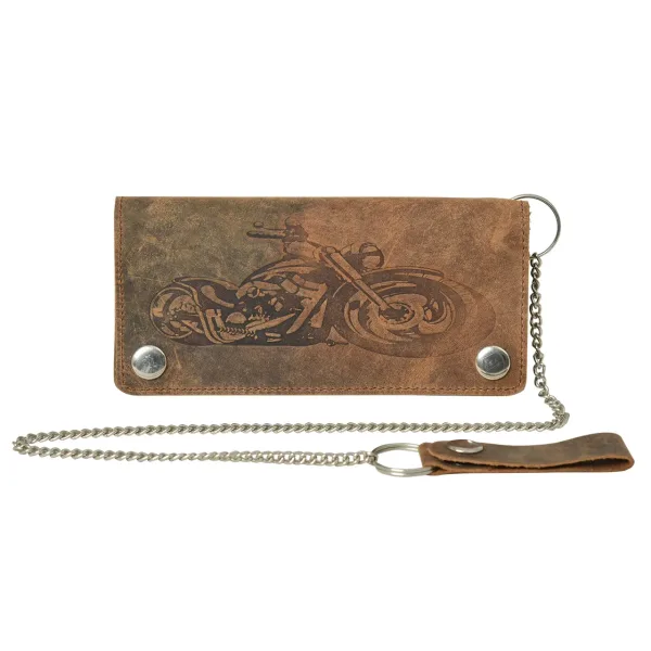 Volere Leathers Vintage Biker Wallet